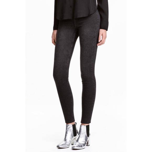 NWOT Silver H&M ankle boots size 6 - Picture 3 of 5